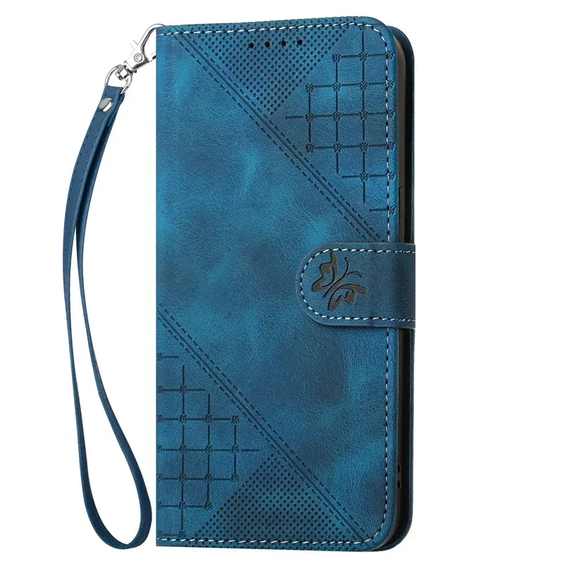 A16 5G SM-A166B Case For Samsung Galaxy A16 5G Solid Color Wallet Stand Case for Funda Samsung A 16 A06 SM-A065F Leather Cover