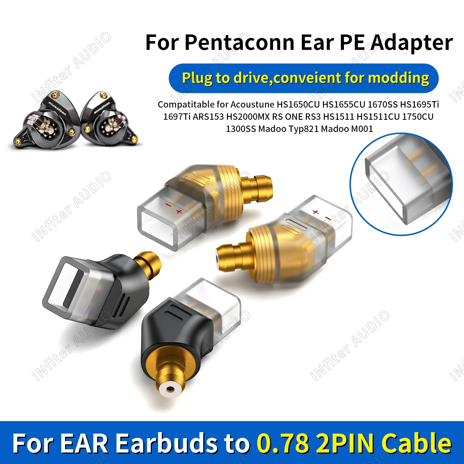 pentaconn ear 2pin pentaconn ear mmcx pentaconn ear to 0.78 pentaconn ear to mmcx 0.78 to pentaconn ear mmcx to pentaconn ear