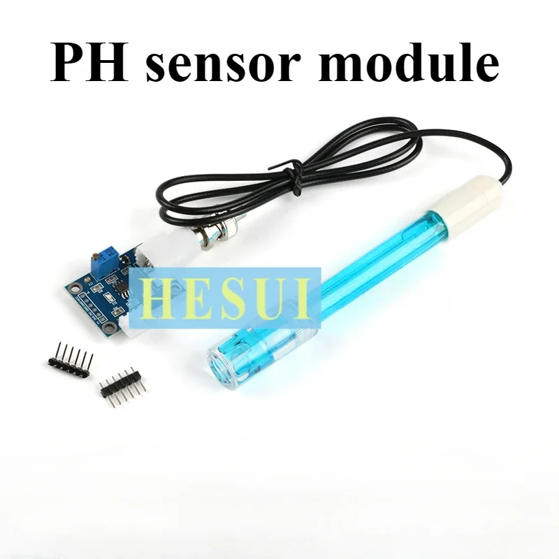 Módulo sensor de ph eletrodo de teste de concentração de ph para 51/stm32