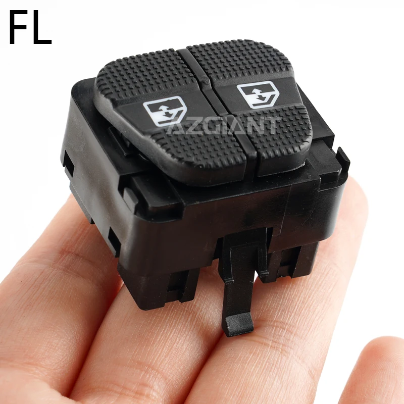 

For Volkswagen 1991-1999 Golf Mk3 B3 Front Left 6+6 Pins 2 Doors Master Switch Power Window Glass Lifter Controller 1HD959855