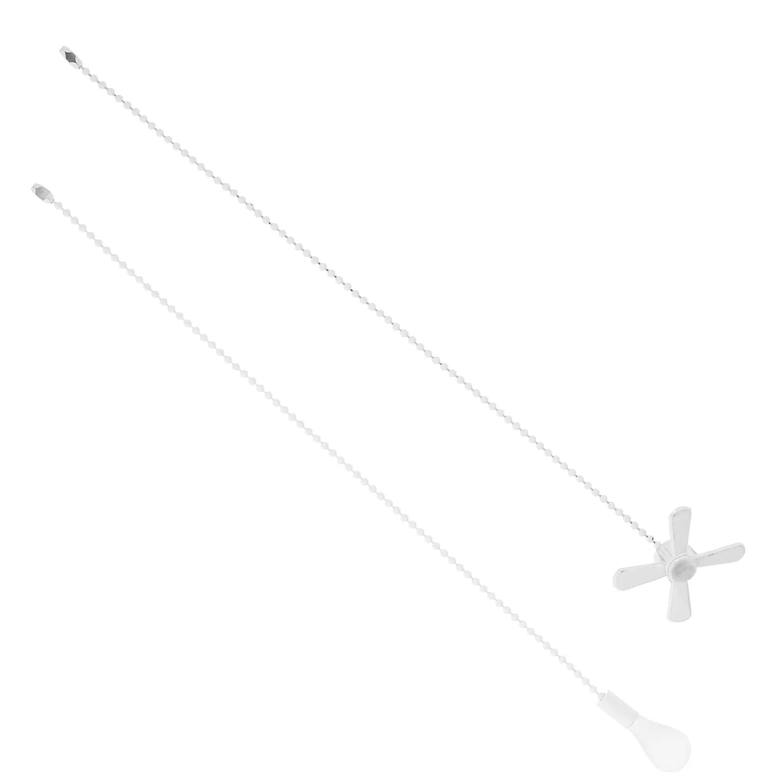 

2Pcs Ceiling Fan Pull Chain Hanging Pendant Vintage Style Beaded Chain Extender for Ceiling Light Fan Replacement Decorative