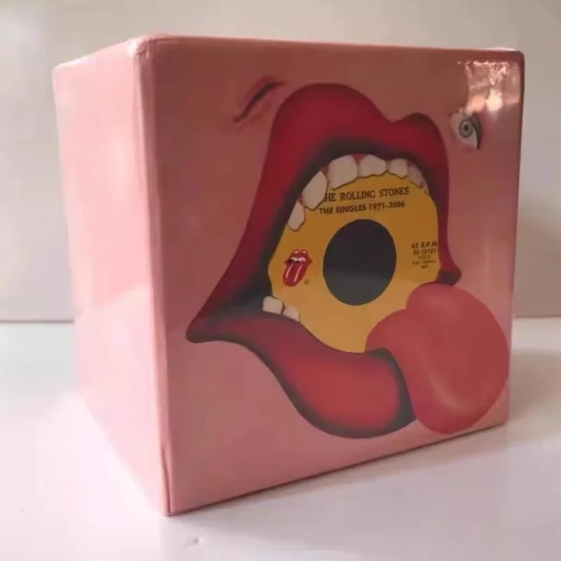 The Rolling Stones Mick Jagger Music Cd Greatest Hits 1971-2006 Deluxe Album 45pcs Music Record Cosplay Soundtracks Box Gifts