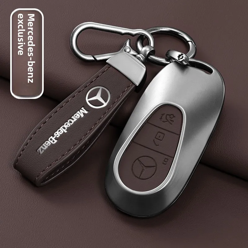 Autoschlüsselhülle für Mercedes Benz C E S Klasse GLC W206 W223 W214 E300 C260 C300 S450 S500 S400 Zubehör