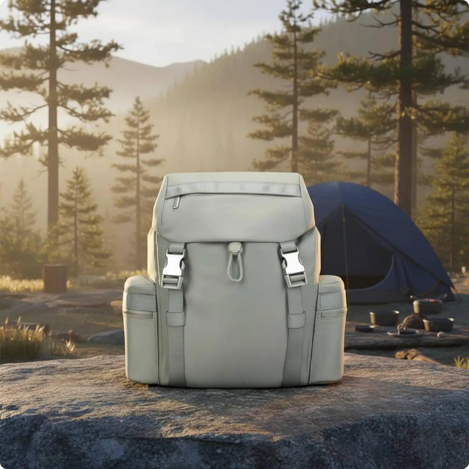 Mochila de Viaje de Gran Capacidad con Correas Anchas para los Hombros, Mochila Ligera para Senderismo Resistente al Agua para Mujeres, Hombres, Actividades al Aire Libre
