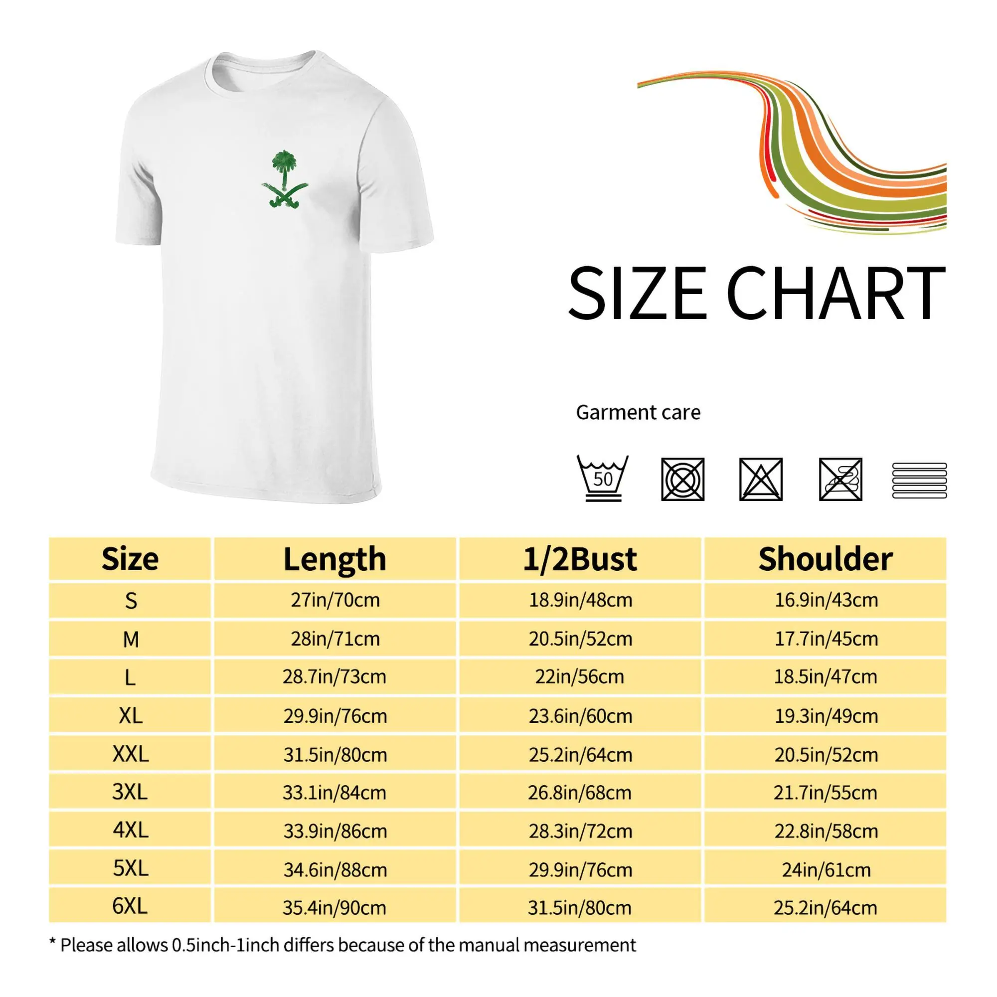 المملكة العربية السعودية اليوم الوطني تي شيرت الرجال مضحك القطن الخالص تي شيرت جولة الرقبة قصيرة الأكمام تي شيرت الملابس المطبوعة