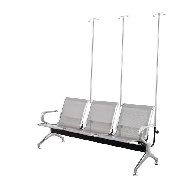 

Hospital Iv 3-seater Pu Transfusion Medical Infusion Chair