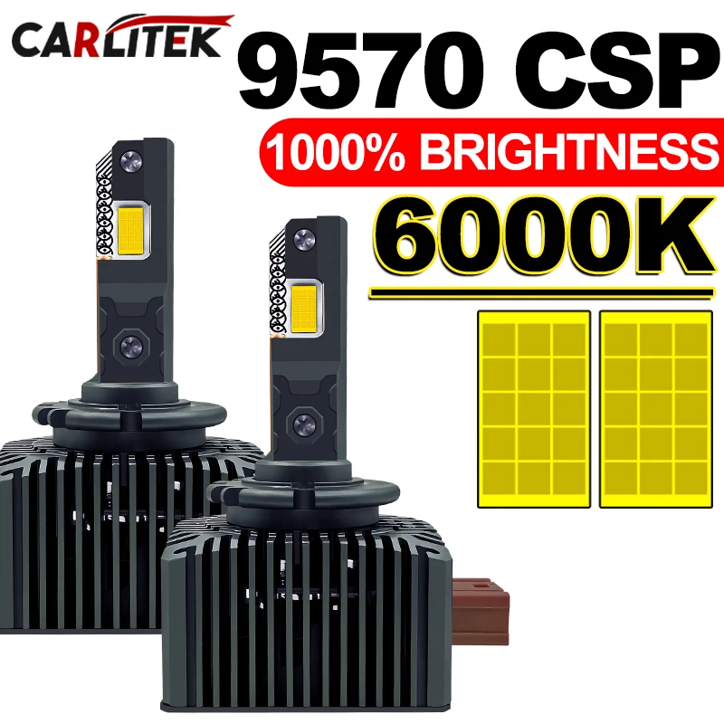 

CARLitek D1S D3S Светодиодная фара Canbus D1R D3R D5S D8S Автолампы Двусторонние D1S D3S Автомобильные лампы Ксеноновый комплект обновления HID 6000K 12V 24V