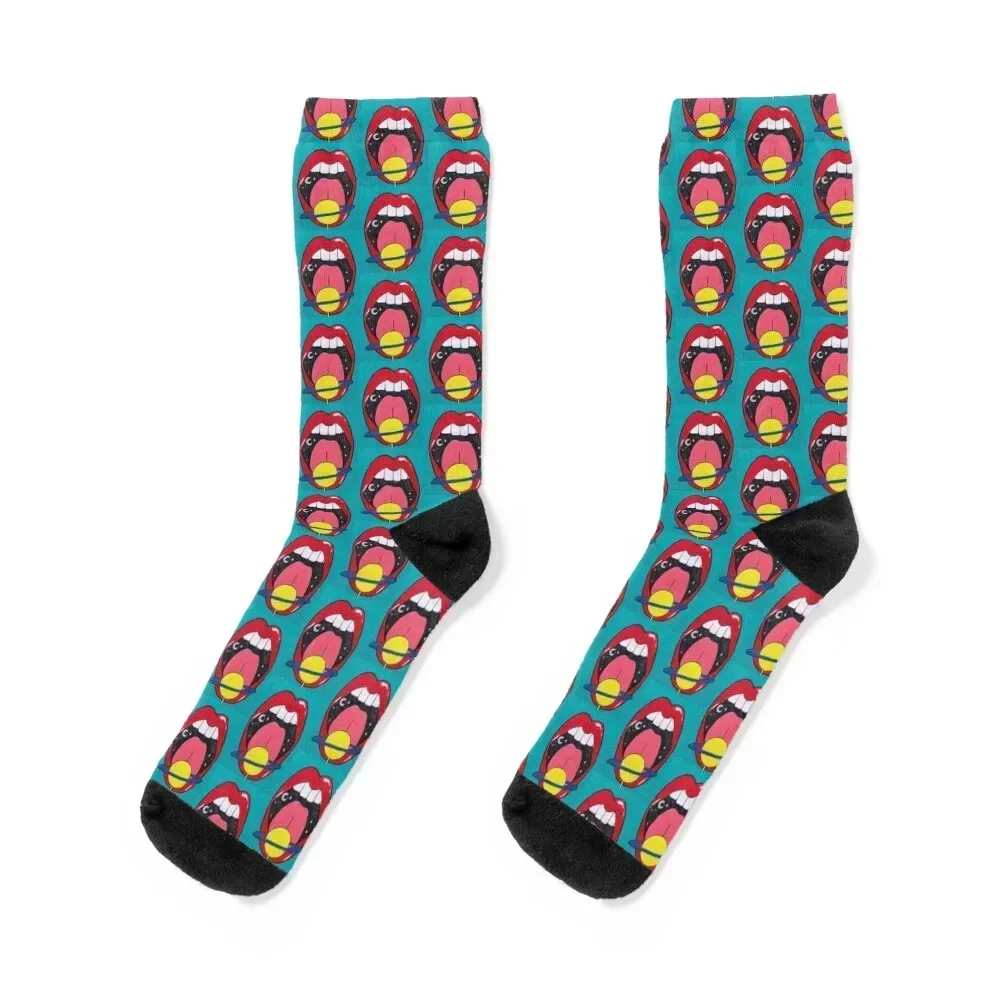 

Galaxy Lips Socks funny gifts funny sock Stockings compression cartoon Men Socks Women's