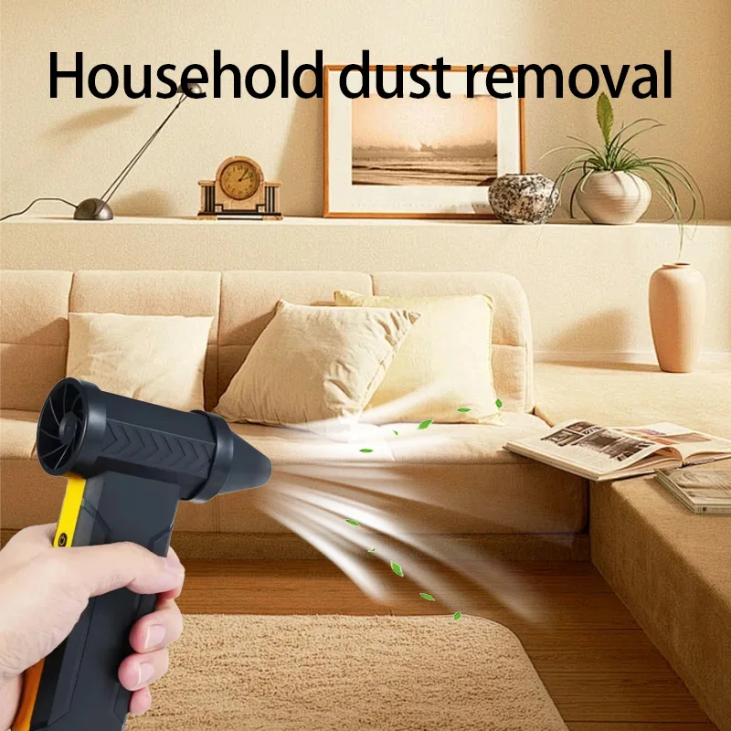 160000 دورة في الدقيقة محرك بدون فرشاة مروحة توربو كهربائية عالية السرعة مروحة توربو عنيفة USB قابلة للشحن منفاخ غبار قوي 10000 مللي أمبير في الساعة