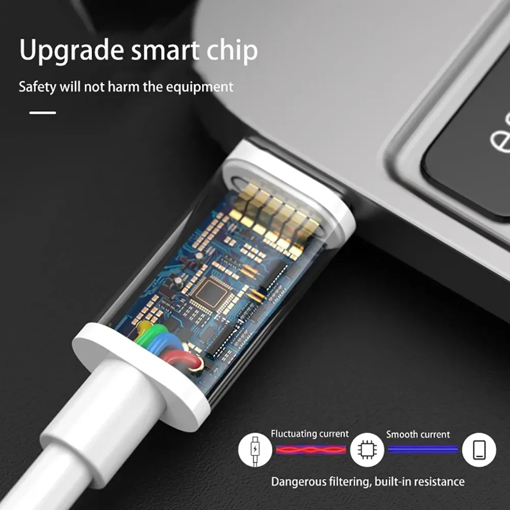 PD100W USB C to USB C Fast Charger Cable for iPhone 15 Samsung Huawei Xiaomi Redmi OPPO POCO Type-C to Type-C Charging Data Cord