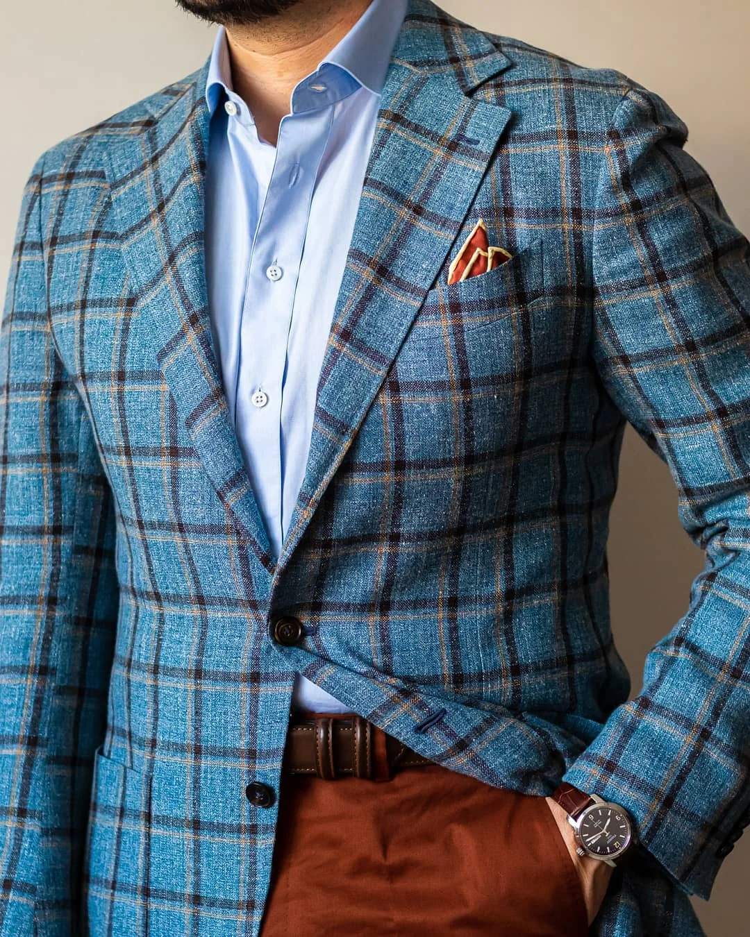 Ternos smoking masculinos com contraste de cores, 2 peças, blazer verificado, personalizado, casamento, noivo, roupa formal, festa de baile, show, ternos de noite