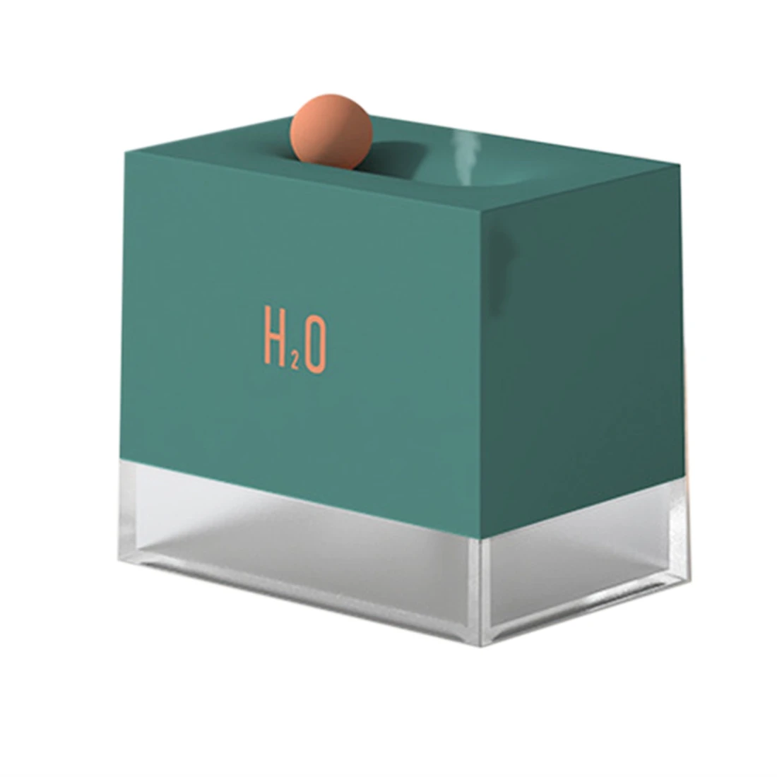 Large-Capacity Humidifier USB Large Fog Volume Humidification Home Mute Hydration Night Light Office Desktop Smart Green