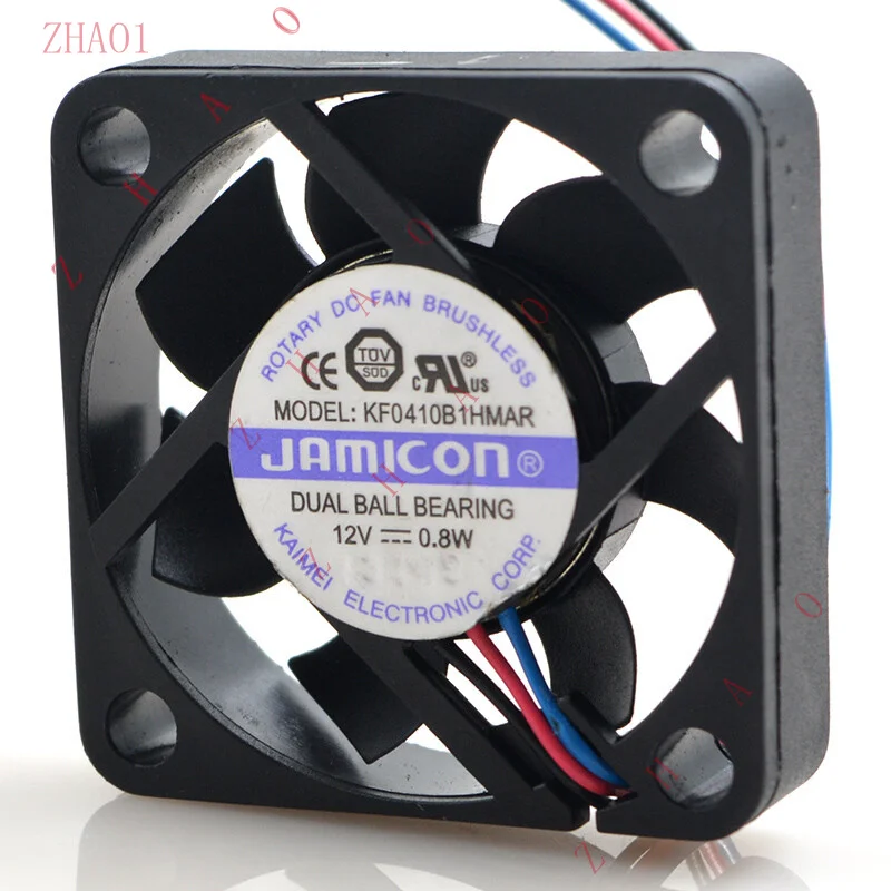 Z   1pcs  for   JAMICON KF0410B1HMAR 5CM 12V 0.8W 3-wire inverter silent fan
