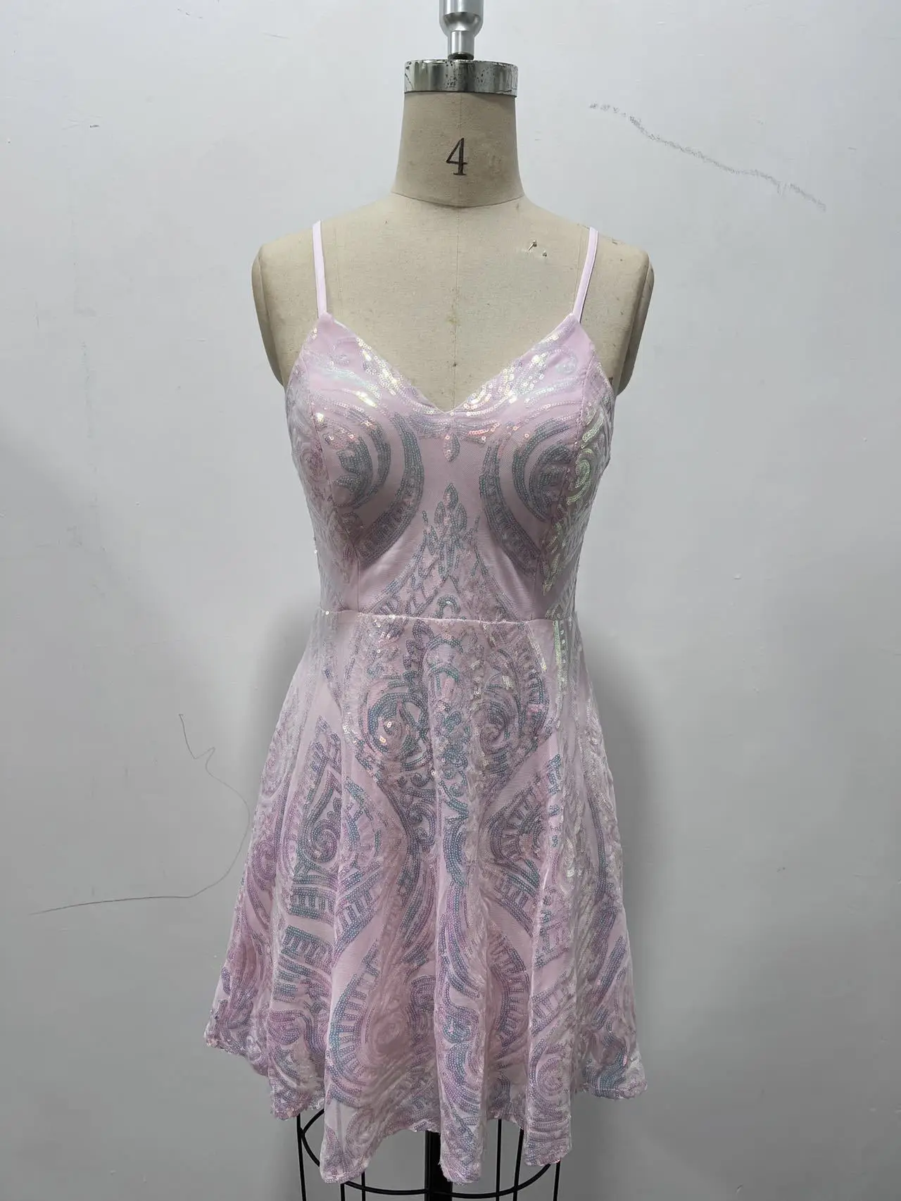 Suspensório com decote em v sexy moda vestido de lantejoulas verão vestido de lantejoulas vestidos de festa feminino noite aniversário vestidos elegantes