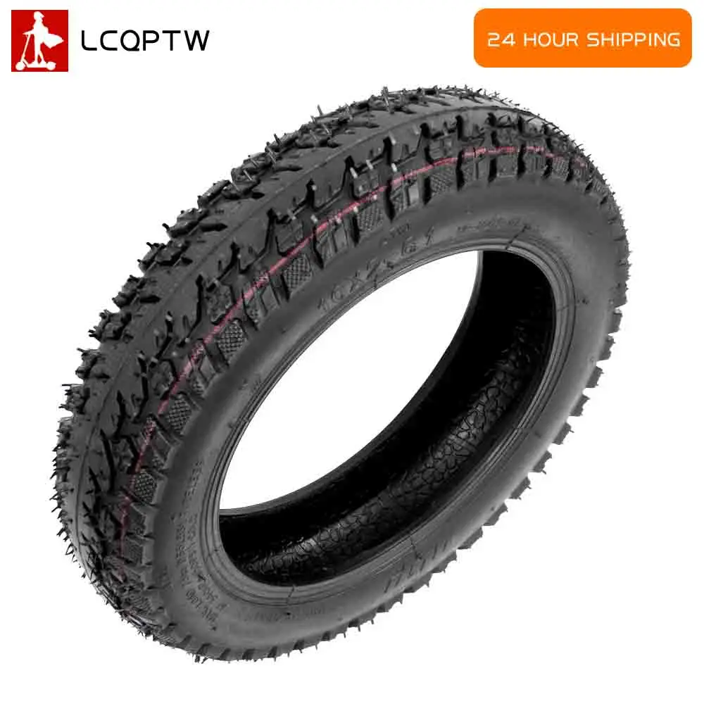 

10 Inch 10*2-6.1 Off-Road Tubeless Tire With Valve Parts for Xiaomi M365 Pro Pro2 1S MI3 Electric Scooter Tires Vacuum Tyre