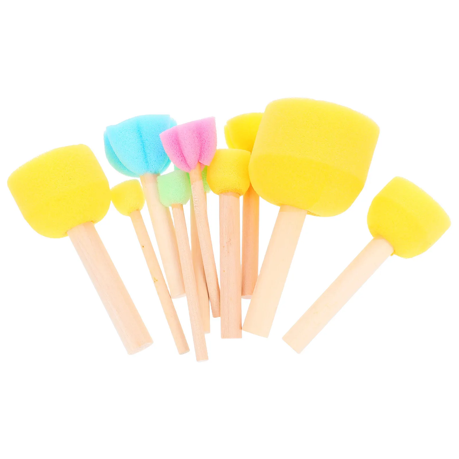 Art Sponge Painting Set – DIY Graffiti Stamps, Texture Brushes & Creative Sponge Tools for Crafts