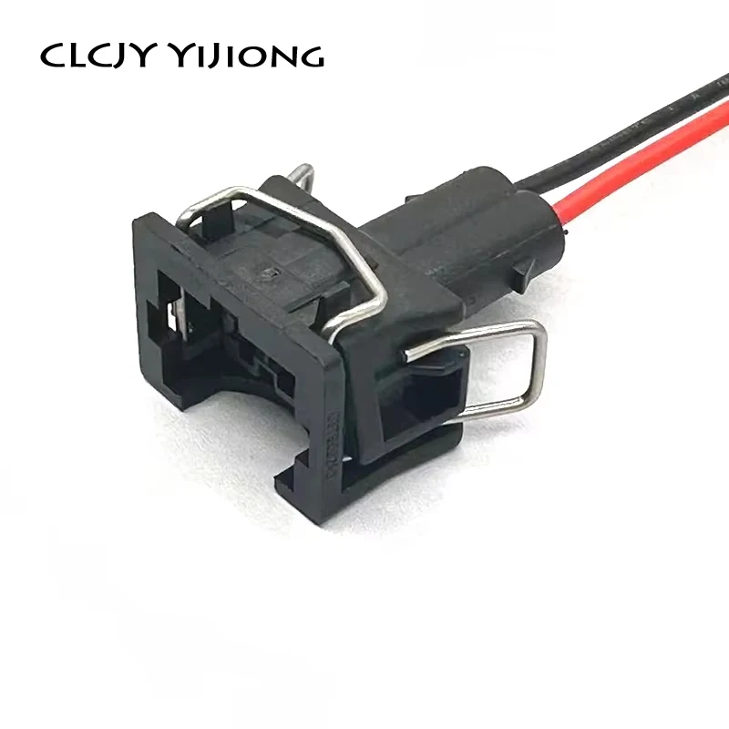 1 Set 2 Pin Automobile Throttle Sensor Male Plug Fuel Injector Female Connector for Changan Wuling 368354-1 1928402448