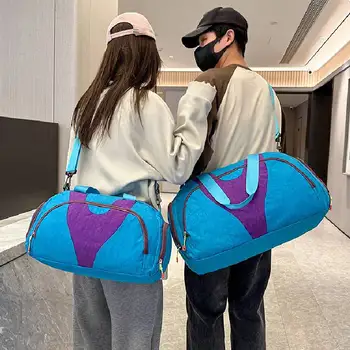 حقيبة سفر للياقة البدنية للرجال والنساء ، الرياضة في الهواء الطلق ، الأحذية جيب ، جافة ورطبة ، السباحة واليوجا حقيبة يد ، تخزين الأمتعة ، حقائب عطلة نهاية الأسبوع ، الترفيه ، Y73A