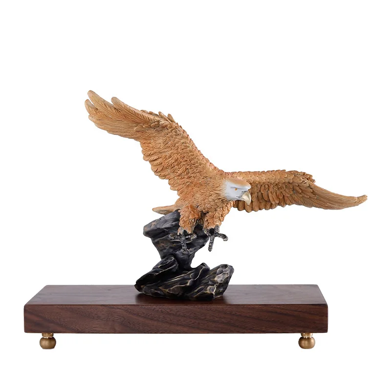 

Brass Eagle Ornament Home Living Room Entrance Decoration Teachers' Day Gift Housewarming Gift