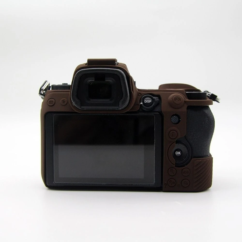 Rubber Skin For Nikon Z5 Z6II Z7II Soft Silicone Armor Camera Protective Case Cover Camera Bag +1 PCS Free Cleaning Pen