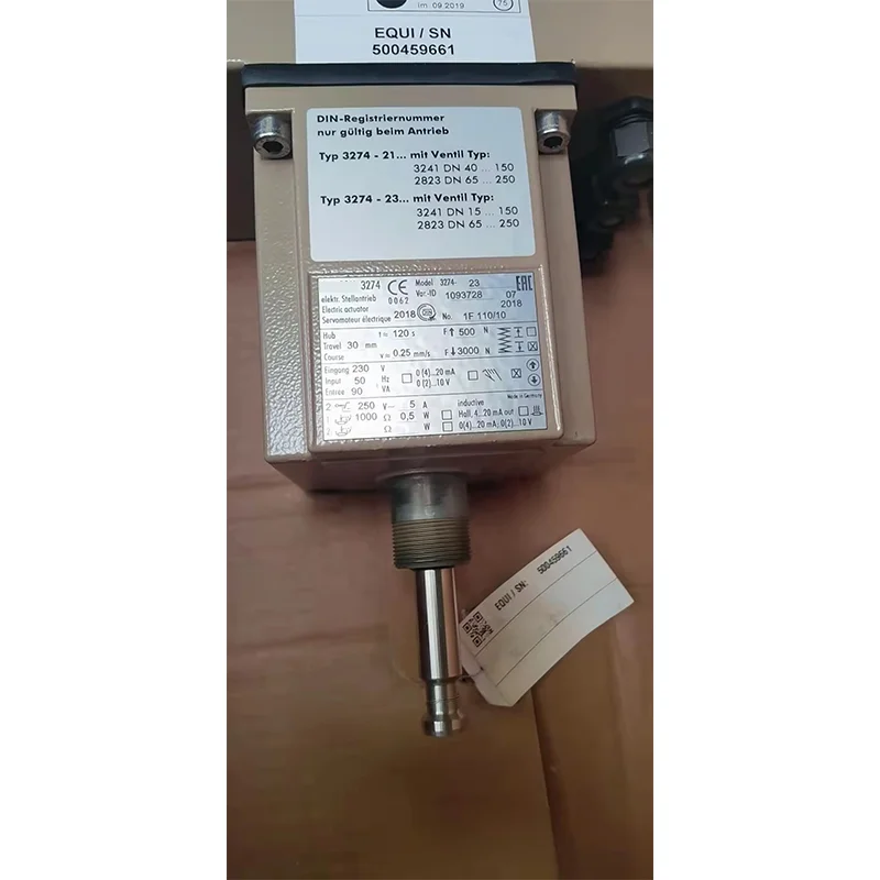 Brand New Samson Central Air Conditioner Unit Control Valve Electric Actuator 3274-23 1093728 Positi with High Quality Parts