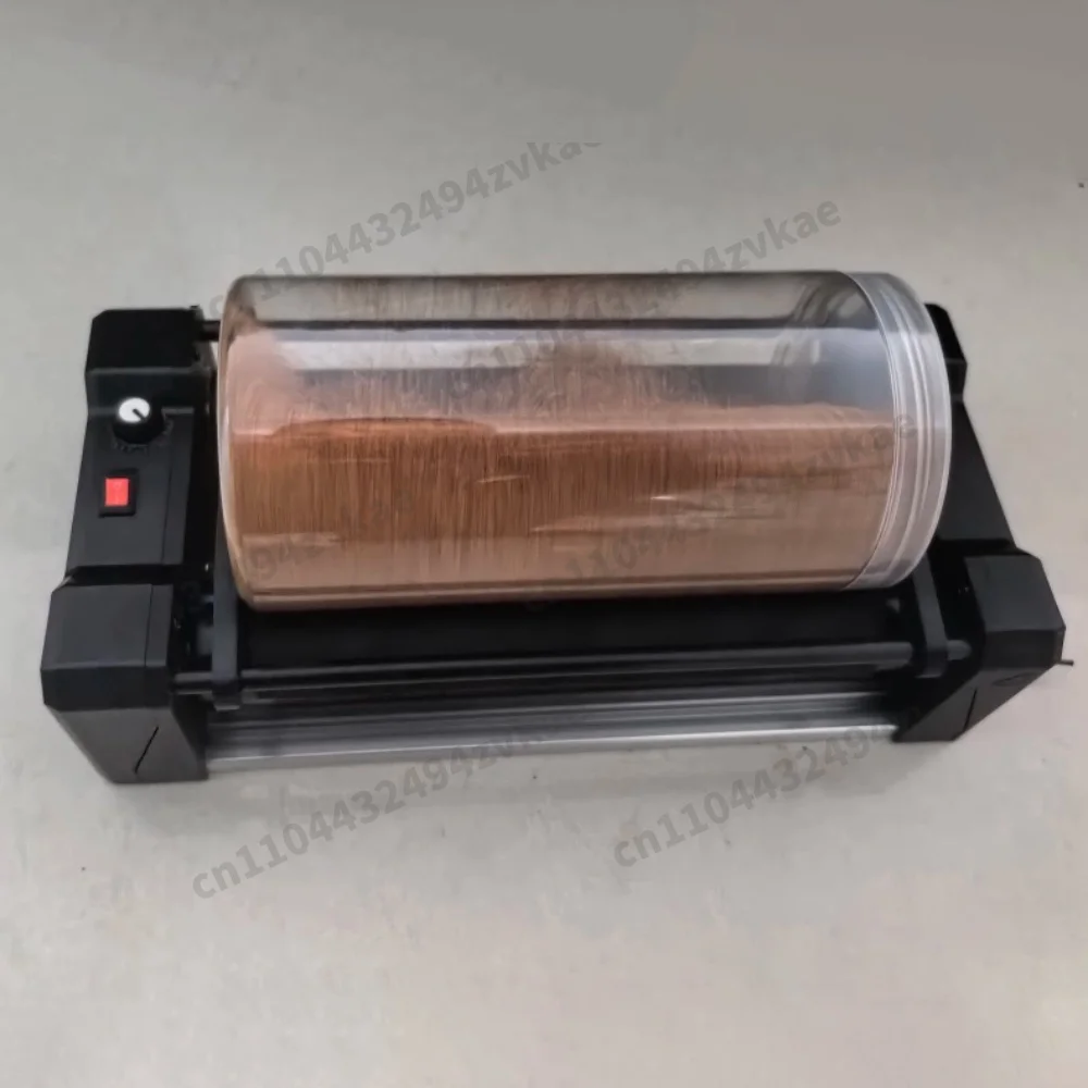 Adjustable Speed 0-960 RPM Rolling Tumbler Polisher, Electric Unit with 1.6L Transparent