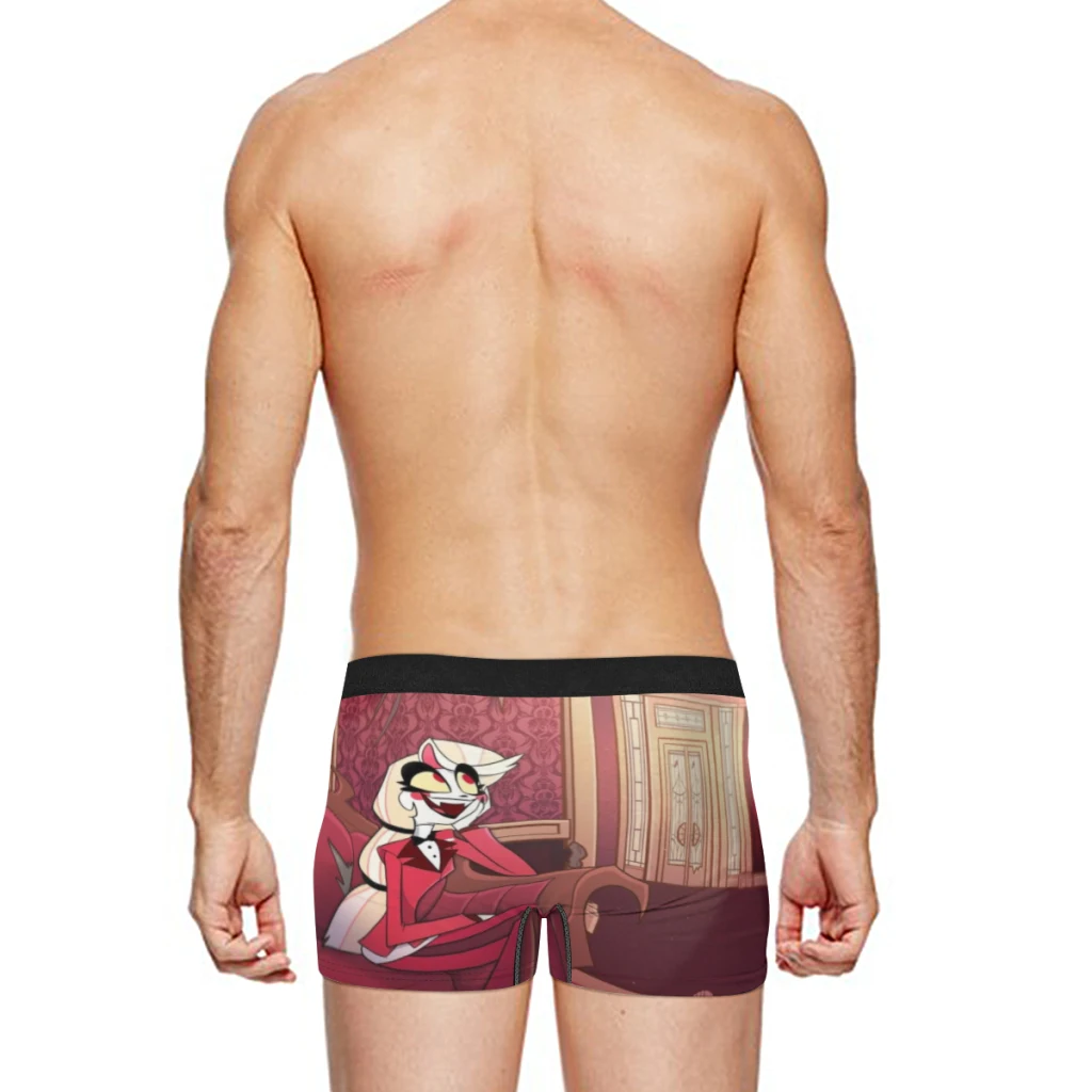 Hazbin-Hotel Men Underpants Man Breathable  Boxer Shorts Men's Panties Underwear Gift