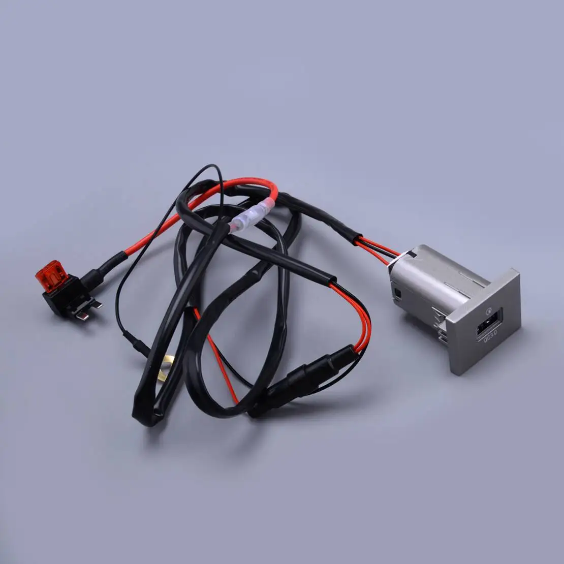 

Автомобильный USB-порт QC3.0, гнездо для быстрого зарядного устройства, крепление на панель, подходит для Ford Focus MK2 Transit 2009, 2008, 2007, 2006