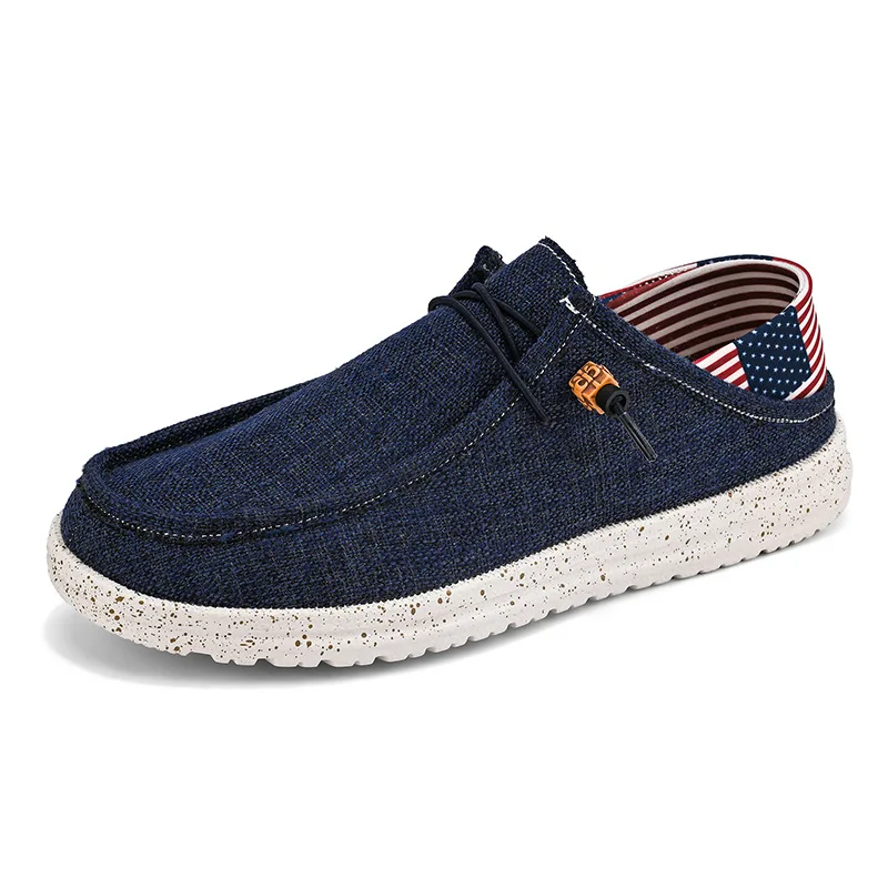 

Fashionable Men's Casual Low Cut Canvas Shoes Loafers Outdoor Sports Men's Shoes