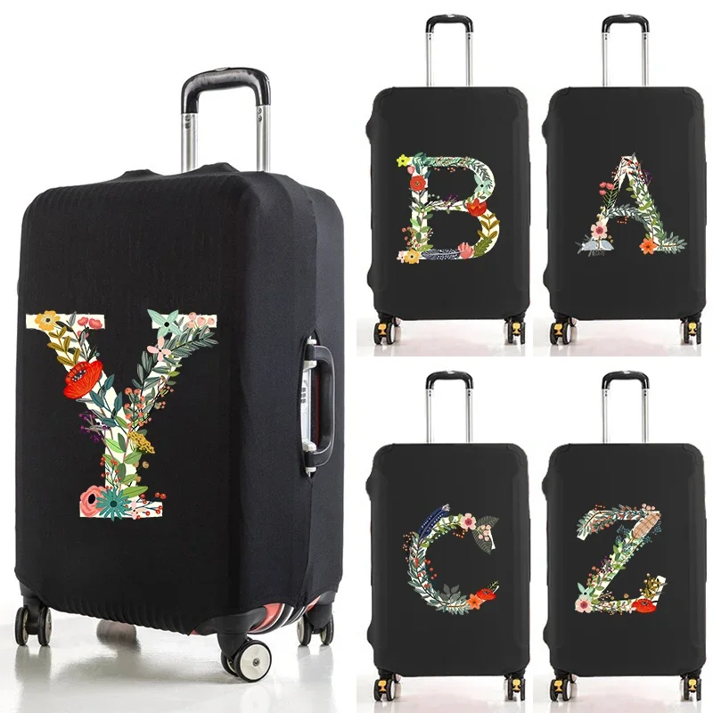 Removeable Protective Cover Dust-proof Suitable for 18-32 Inch Luggage Letter Luggage Cover Protective Cover Travel Accessories