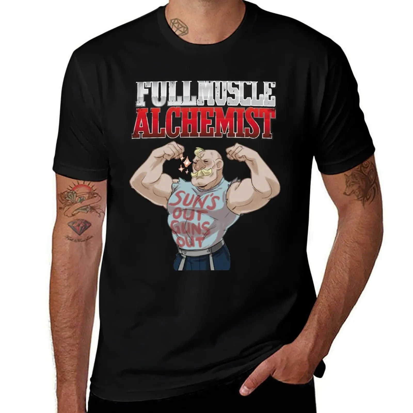 

Full Muscle Alchemist T-Shirt cotton t shirt man man t shirt heavy cotton T-Shirt