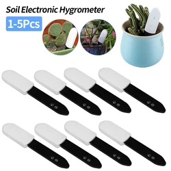 1-5Pcs Portable Soil Moisture Sensor Monitor Plants Flower Soil Hygrometer Plant Detector Garden Care Planting Humidity Meter