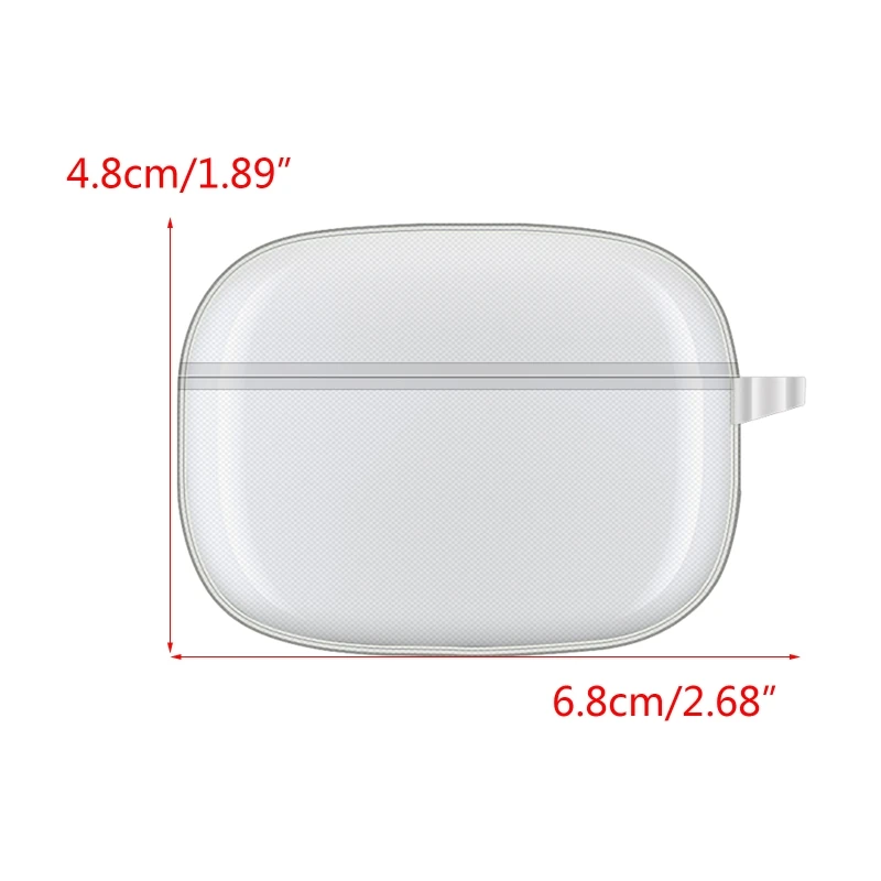 Fits Honor Earbuds 3 Pro Washable Cover Lightweight Case Impact-resistant Shell Anti-scratch Waterproof Housing Sleeve