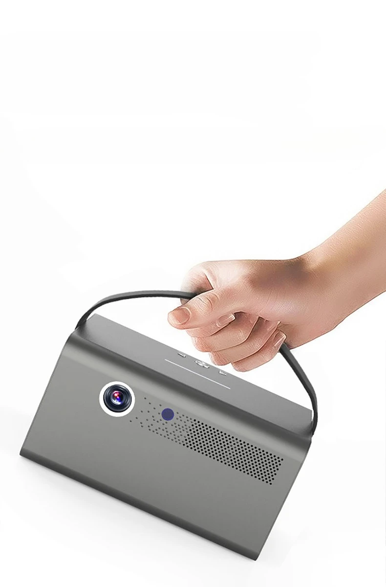 High definition outdoor projector portable portable highlight built-in battery wireless screen projection