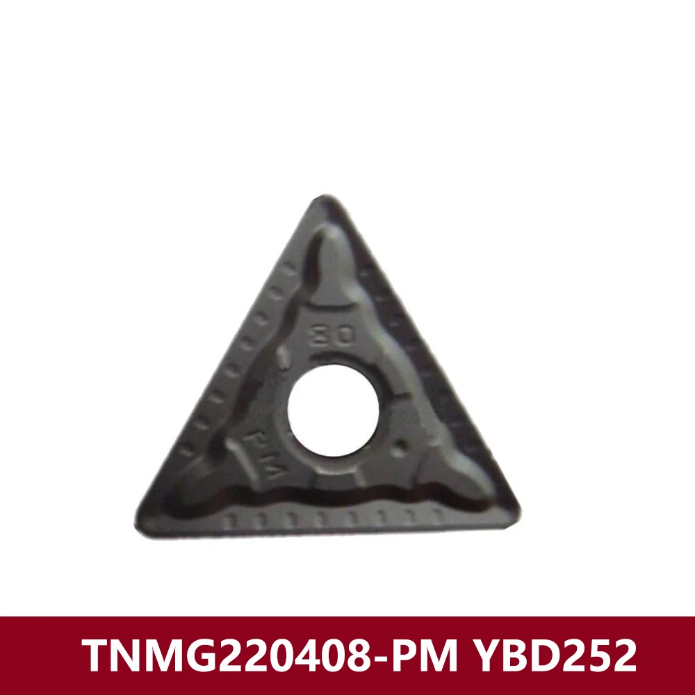 Original TNMG220408-PM YBD252 CNC Lathe Tools TNMG 220408 PM TNMG2204 TNMG432-PM Carbide Inserts Turning Holder Machine TNMG22