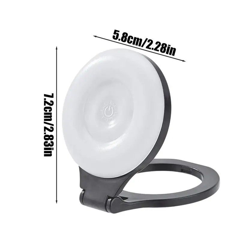 Selfie Light For Phone Multi-angle Fill Lamp For Travel Portable Selfie Light For Phone With Magnetic Function And 3 Modes