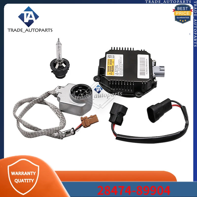 28474-89904 New HID Xenon Headlight Ballast Kit For Nissan 350Z Altima Maxima Infiniti EX35 QX60 QX80 FX35 FX37 FX50 M35 M45 Q70