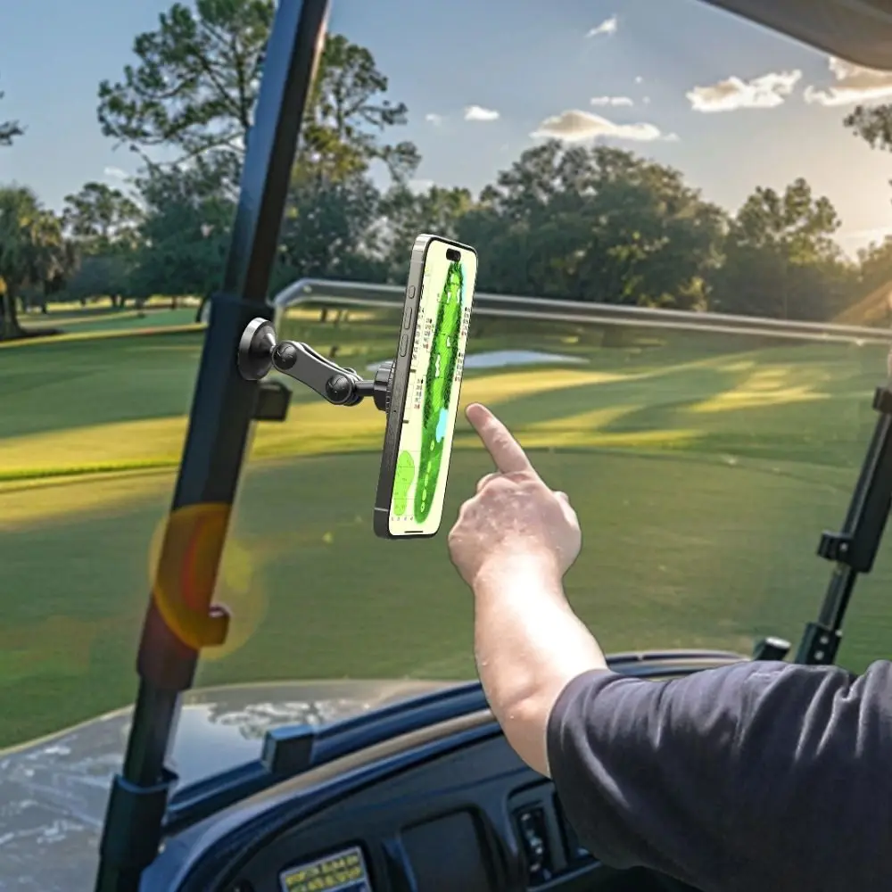 ที่วางโทรศัพท์ยิมแบบดูดแม่เหล็กสองทางปรับพับได้ท่าฝึกซ้อมเซลฟี่ที่วางโทรศัพท์แบบพกพาสากล