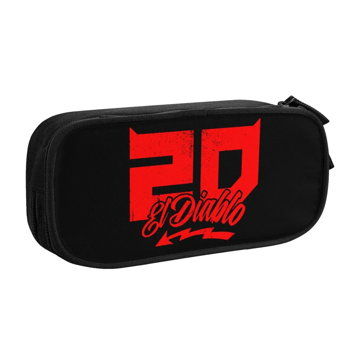 Custom Fabio Quartararo Pencil Case for Girls Boys Large Capacity Pen Bag Box School Supplies