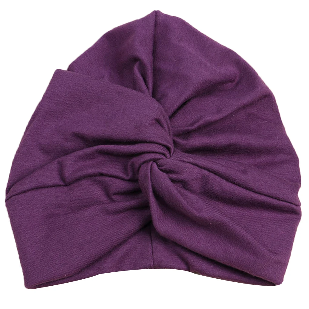 Kids Boys Girls Turban Props Photography Knot Hat Cotton Headwear Wrap Headbands Props Studio Photo Cap