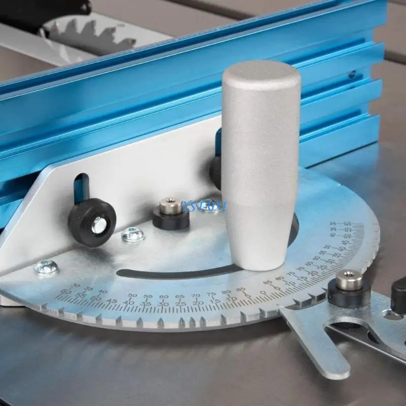 

E15A Table Miter Gauge Aluminum Sawing Assembly Angles Ruler for Table Router