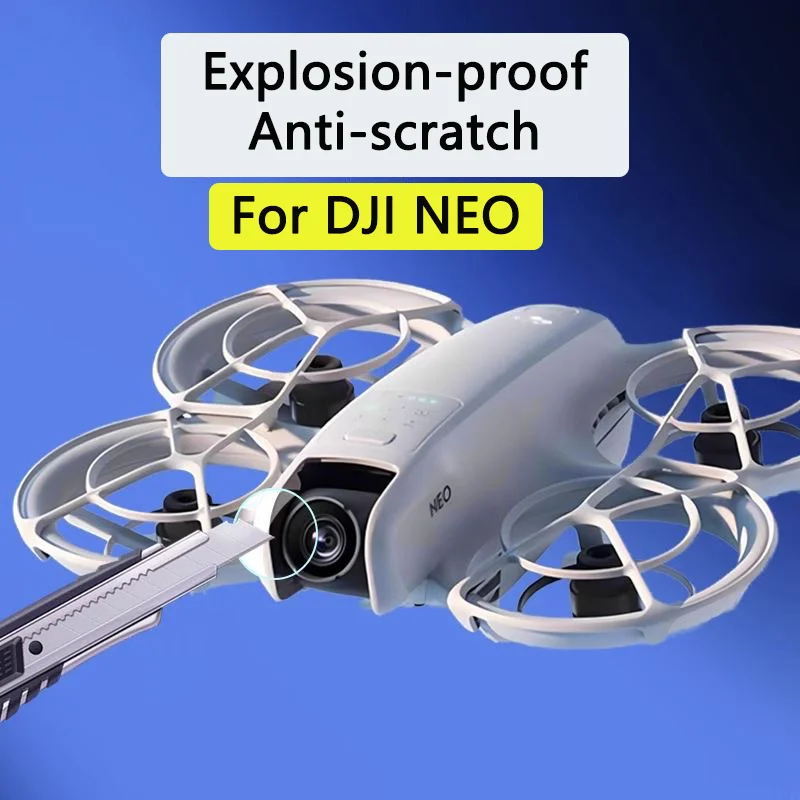 For DJI NEO Drone Lens Tempered Film Protective Ultra-HD Explosion-proof Film Glass Dustproof Anti-scratch Neo Accessories Kit