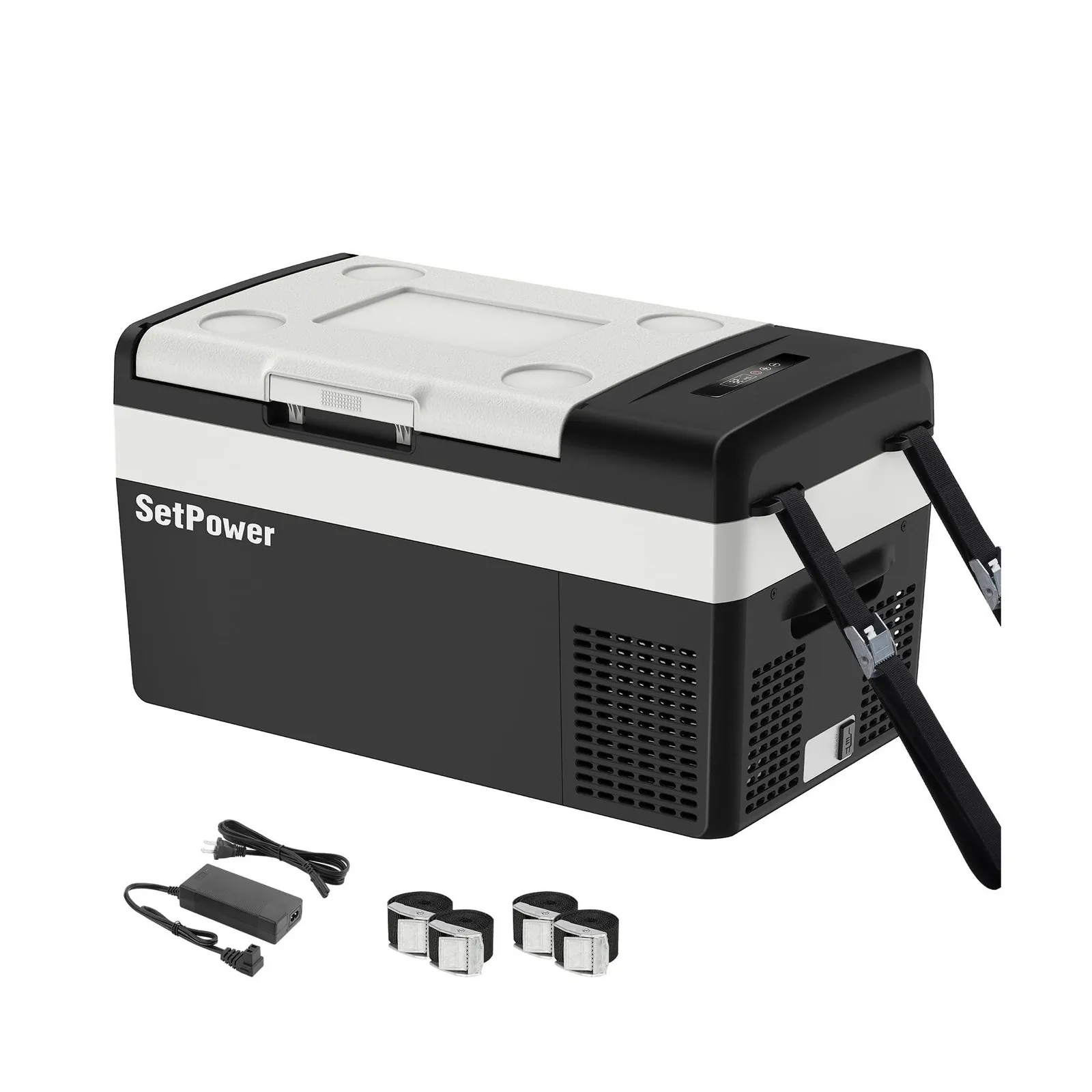 

12 Volt Refrigerator, 21QT portable freezer,12V Car Fridge With Fix ...