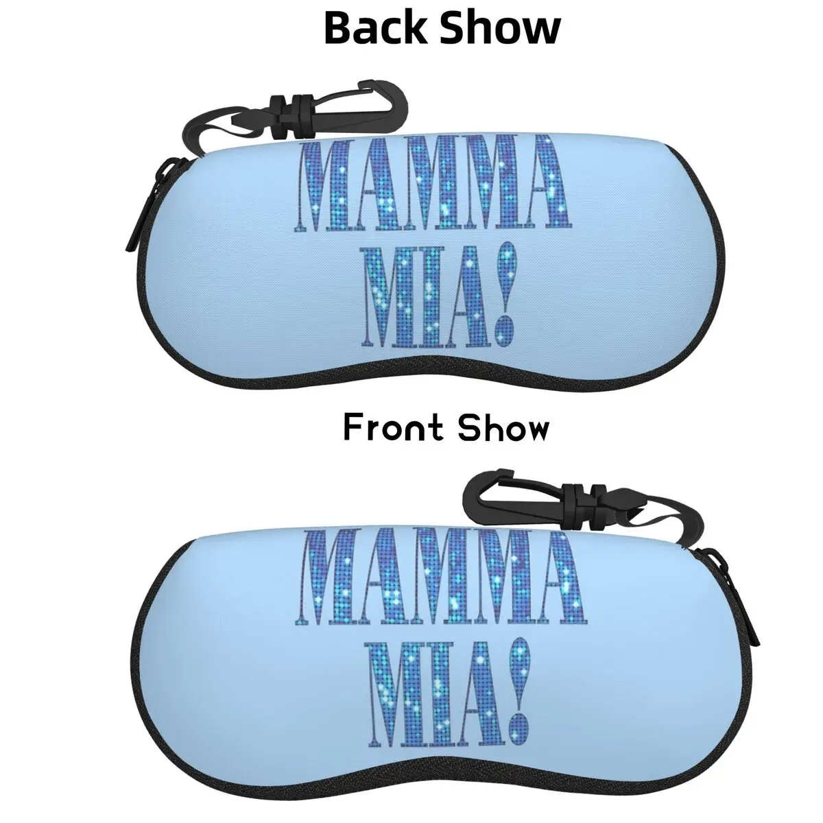 

Mamma Mia-disco чехол для очков защитная коробка для солнцезащитных очков для женщин и мужчин мягкая сумка для очков
