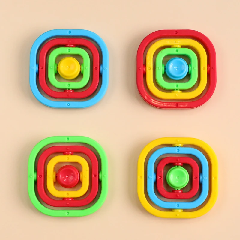 1 Pezzo Spinner Infinito Giocattolo Antistress per Bambini, Regali, Premi per la Classe, Gadget per Feste, Regali di Natale