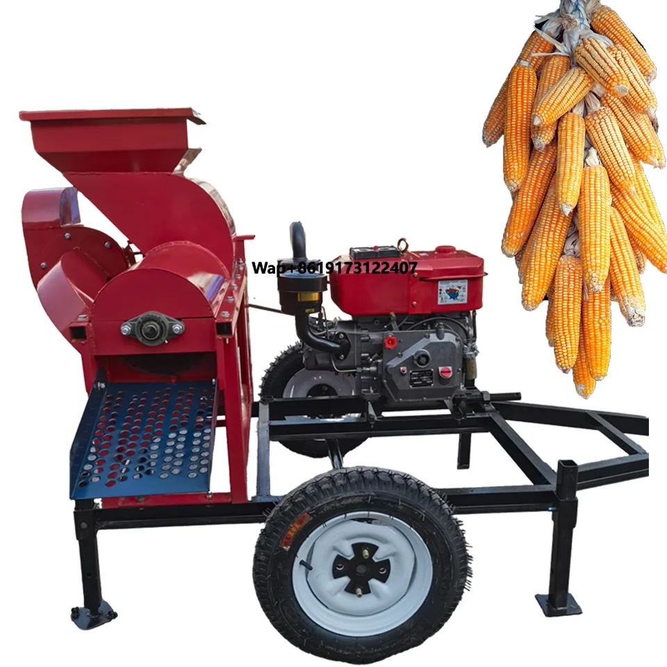 A Corn Thresher Capable of Processing 4-6000KG Per Hour, Which Is Very Convenient for Agricultural Factories to Use HJ-TYM850