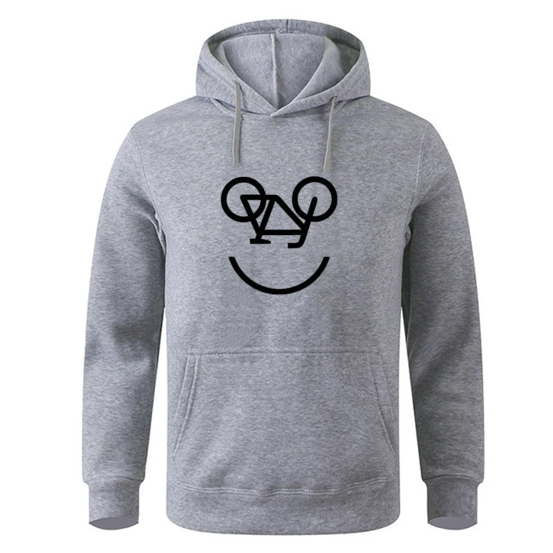 

Fashion Brand Men's Hoodies New Spring Autumn Casual Sweatshirts Men/Women Tops Bicycle reverse Letter Sweatshirt