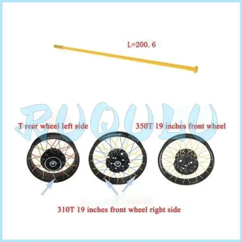 

Zt310-t Vacuum Spoke Wheel Spoke (l=200.6) 1094200-050000 For Zontes