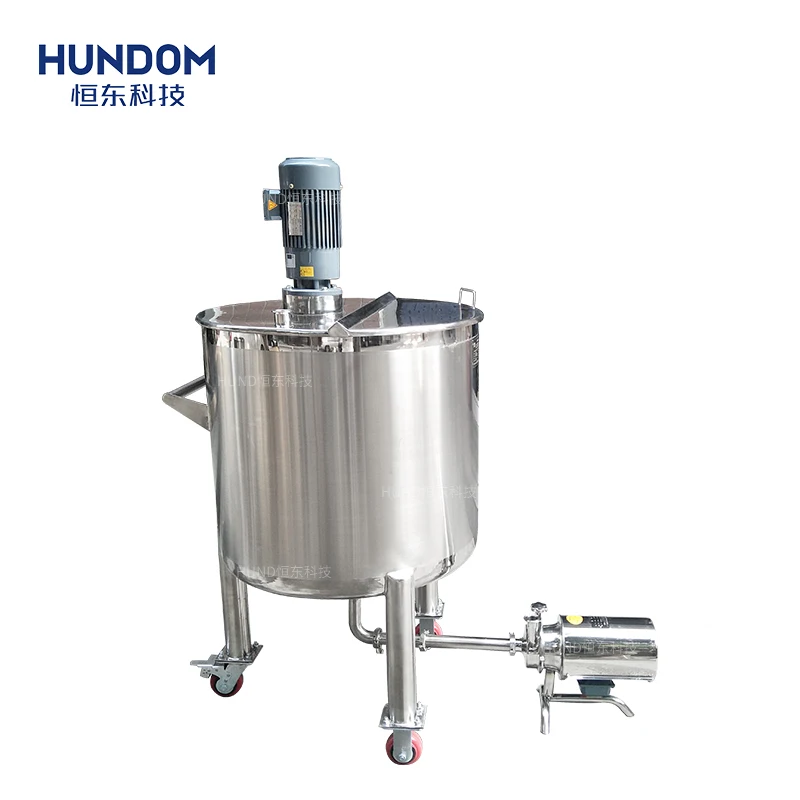 Industrial juice blender mixing machine/beverage mixer with pump/juise mixer machine