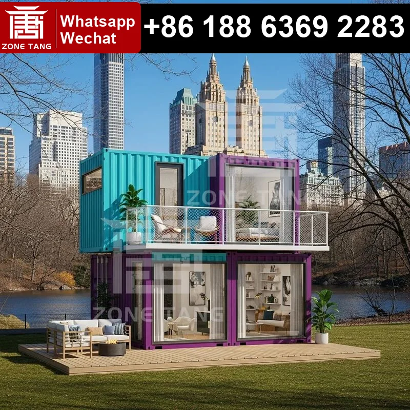 

Mobile House Tiny Homes Factory Prefabrication Flat Pack House Bungalow Home Quick Deploy Steel Structure Guard House Temporary